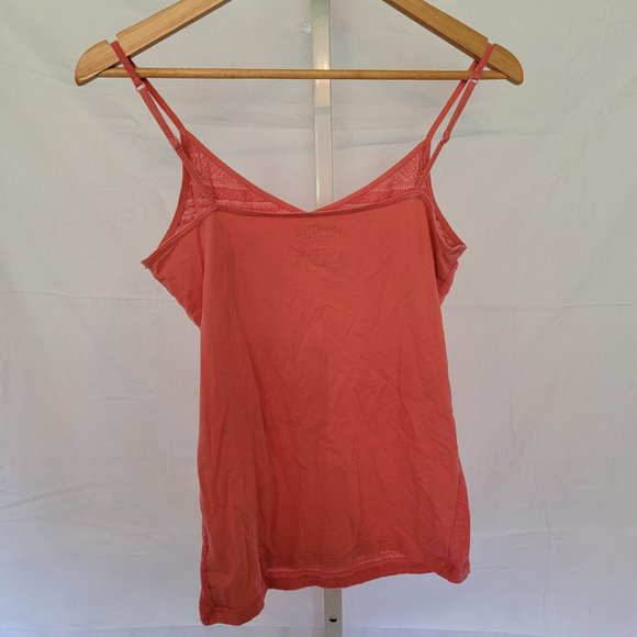 Aeropostale Orange / Coral V - Neck Women's Size X Large - Picture 2 of 3